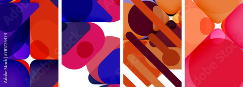 Geometric elements abstract backgrounds for wallpaper, business card, cover, poster, banner, brochure, header, website