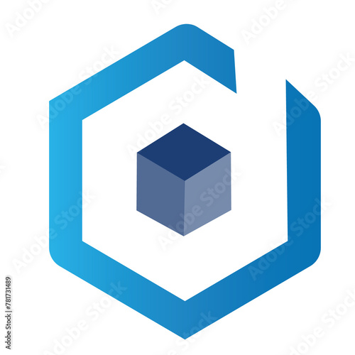 blue house icon
