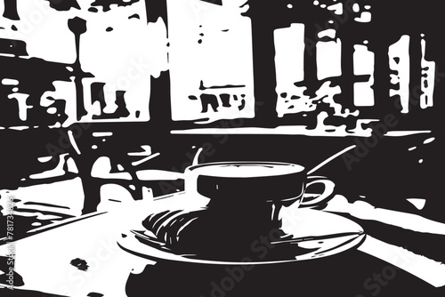 cup of coffee on the street