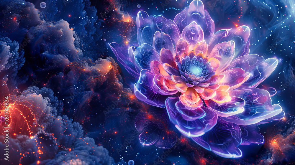 Cosmic Abstract Space, Fractal Universe Background, Starry Night Dream, Galactic Exploration Concept, Surreal Fantasy Cosmic Abstract Space, Fractal Universe Background, Starry Night Dream, Galactic Exploration Concept, Surreal Fantasy