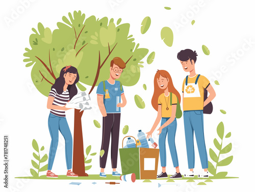 Eco-Conscious Collaboration: Community Volunteers Unite for a Clean and Green Tomorrow