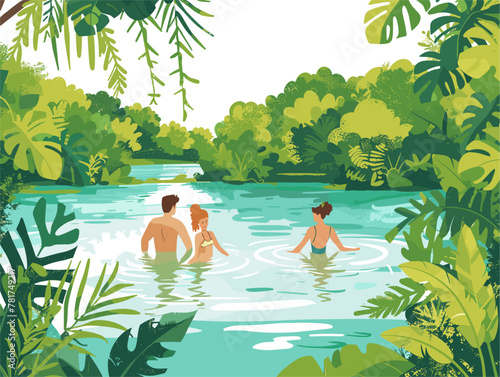 Family Nature Adventure: A Bountiful Lake Day in a Picturesque Oasis