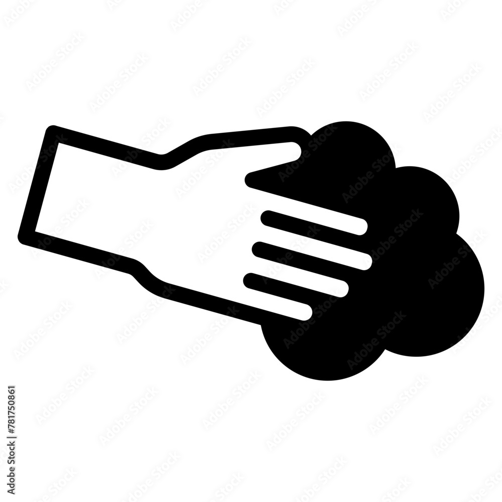 Washing hands icon Washing hands icon