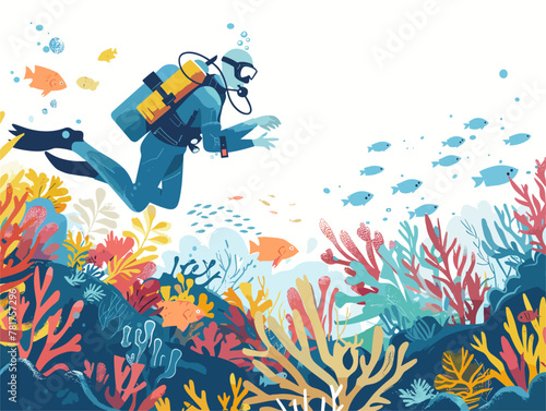 Marine Ecologist Exploring the Symphony of Coral Reefs: A Testimony to Planetary Health