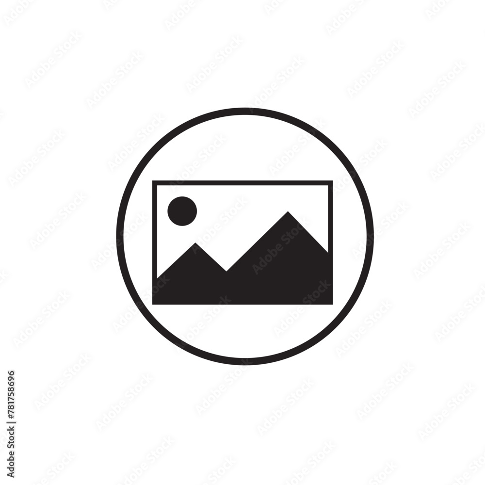 Picture icon vector. photo gallery sign and symbol. image icon vector illustration Picture icon vector. photo gallery sign and symbol. image icon vector illustration