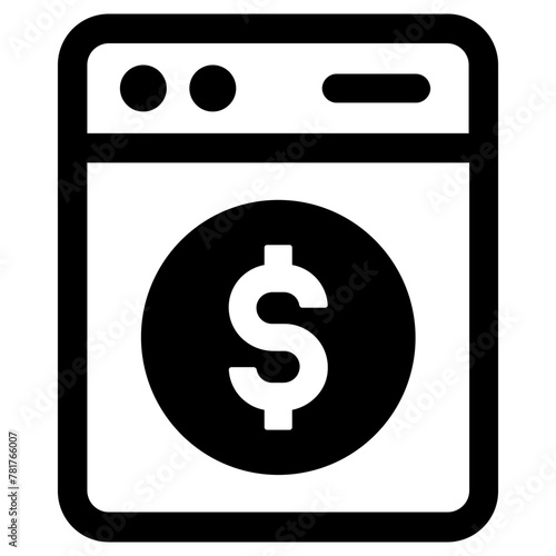 money laundering icon, simple vector design photo