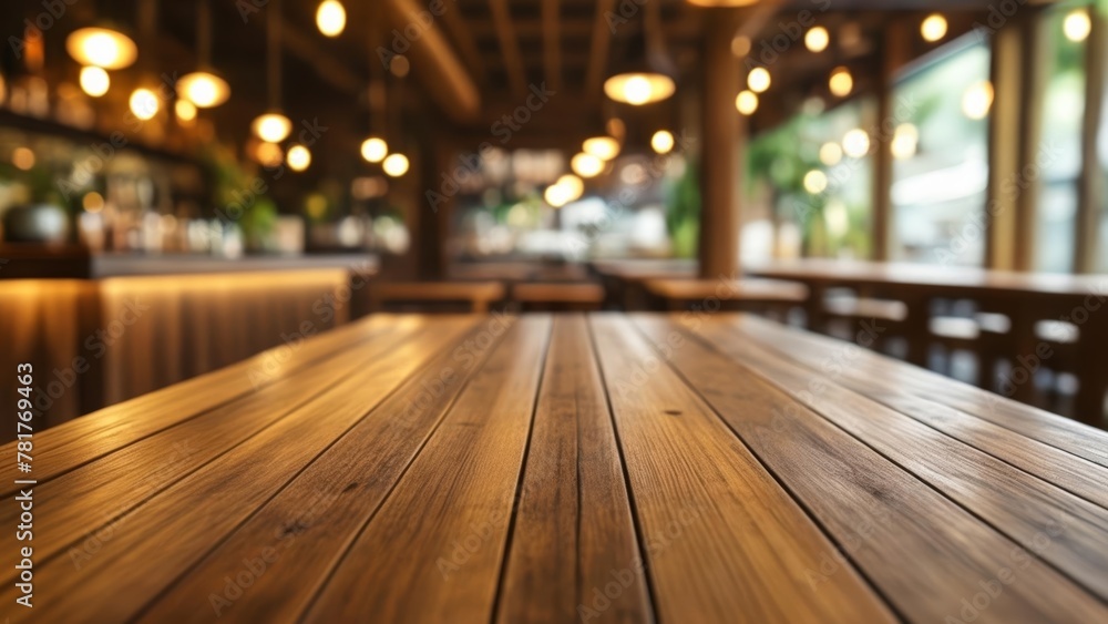 Cozy ambiance in a rustic restaurant Cozy ambiance in a rustic restaurant