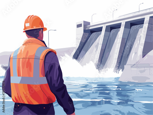 Civil Engineer's Meticulous Oversight: A Vigilant Guardian against Flooding's Wrath