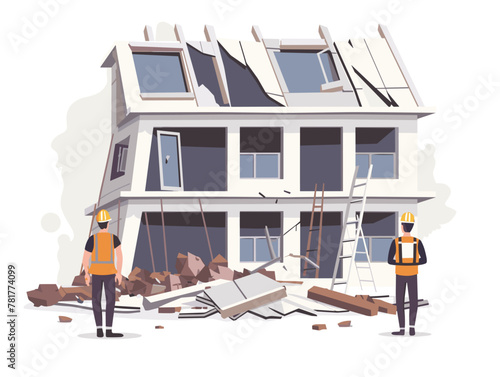 Engineering Earthquake Damage Assessment  Structural Analysis and Repair Recommendations