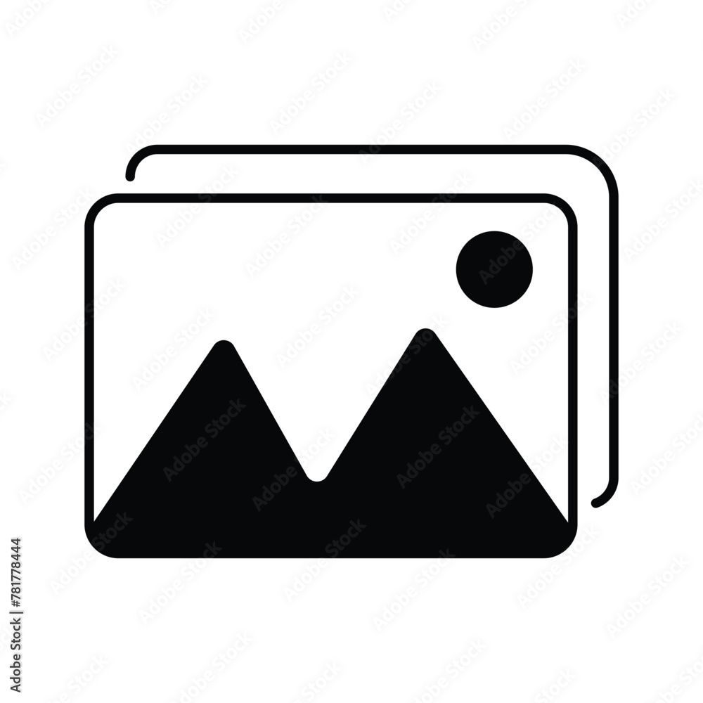 picture landscape icon symbol vector. on white background. gallery icon vector, silhouette of an image, Photo album icon. Vector illustration. Eps file 244. picture landscape icon symbol vector. on white background. gallery icon vector, silhouette of an image, Photo album icon. Vector illustration. Eps file 244.