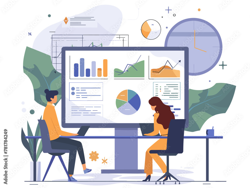 Fototapeta premium Engaging in a Digital Legacy: Planning Your Financial Future and Ensuring Your Wishes