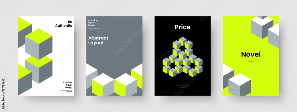 Isolated Brochure Layout. Abstract Poster Design. Creative Business Presentation Template. Flyer. Book Cover. Report. Background. Banner. Leaflet. Handbill. Portfolio. Advertising. Notebook
