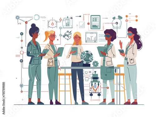 Women in Engineering: Collaborative Innovation and Technical Excellence