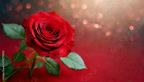 Passion in Red  A Valentine s Day Rose 