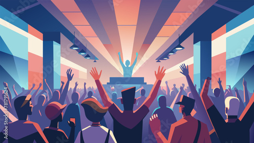 Excited screams mingle with the throbbing bass as the crowd moves in unison creating a mesmerizing display of bodies swaying and jumping to the