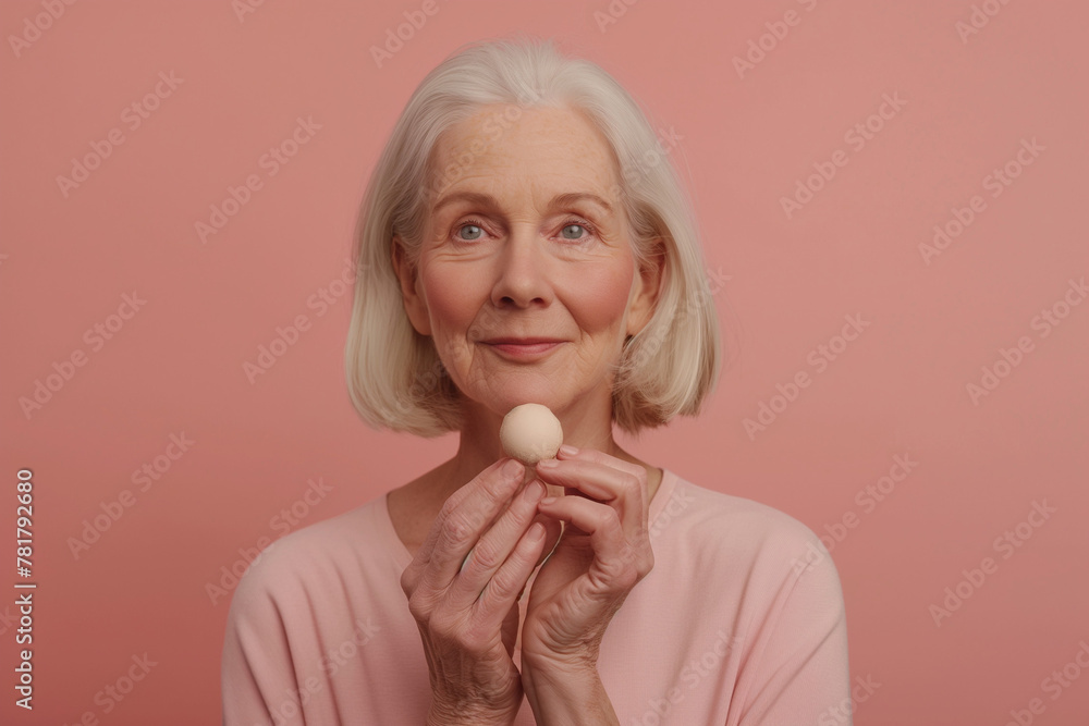 beauty advertising concept skin beauty woman using cosmetics innovation for women old lady skin treatment and beauty beauty advertising concept skin beauty woman using cosmetics innovation for women old lady skin treatment and beauty