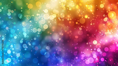 Fun colorful abstract rainbow colored background