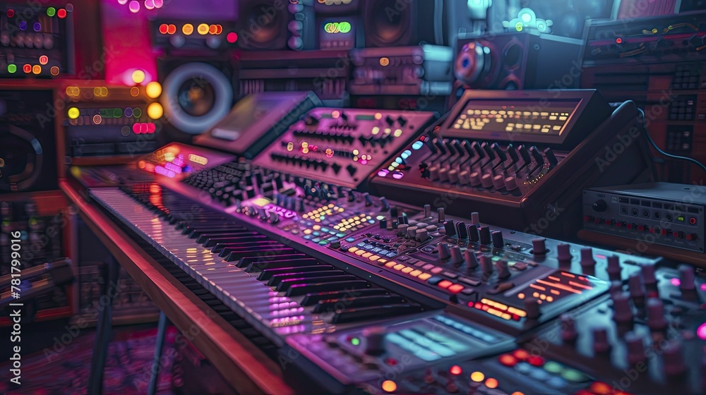 Explore the fusion of vintage technology with modern music production techniques for a unique sonic experience.