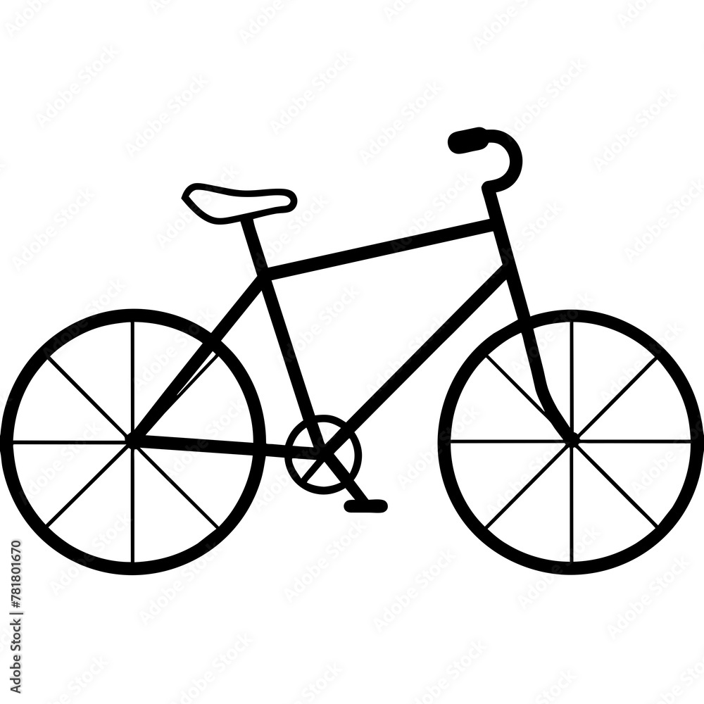 bicycle silhouette