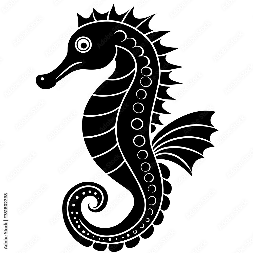 Fototapeta premium illustration of a snake