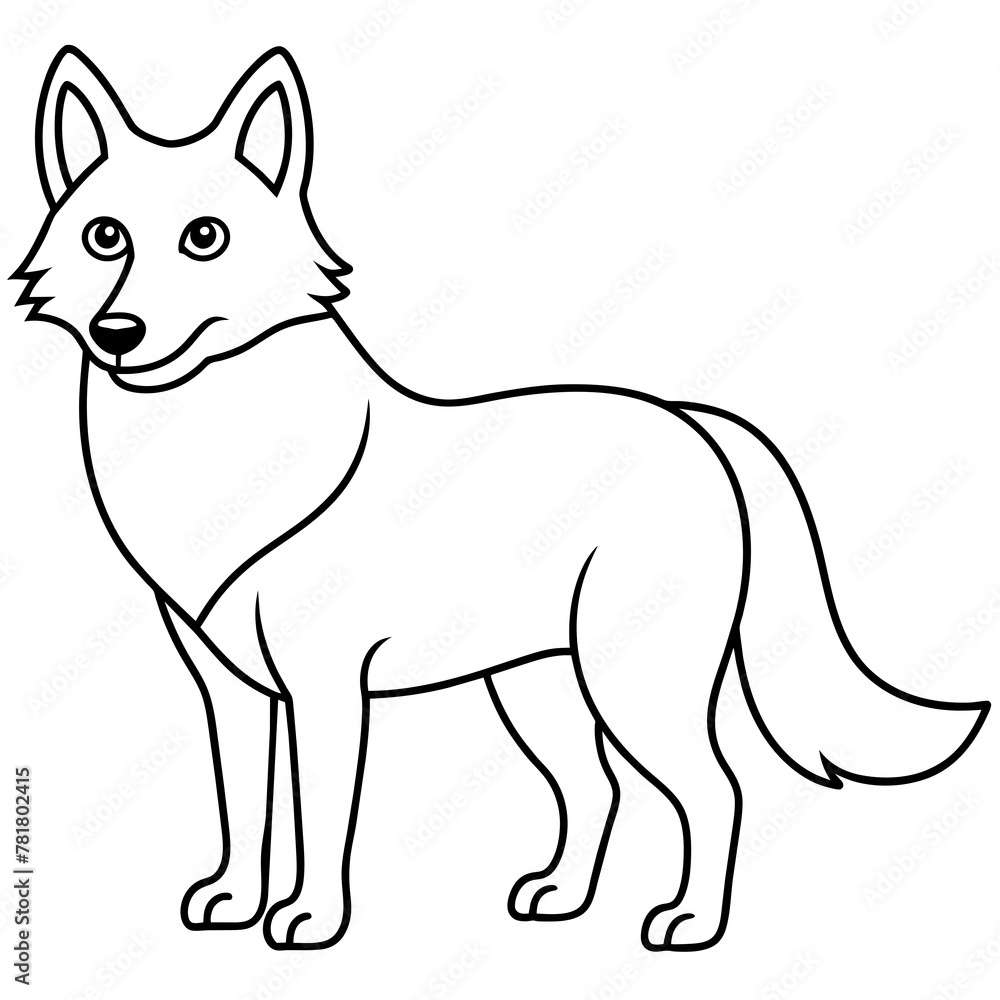 cartoon fox terrier
