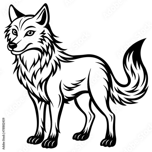 illustration of fox