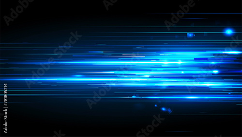 blue abstract technology background of high speed global data transfercomputing cyber attack.