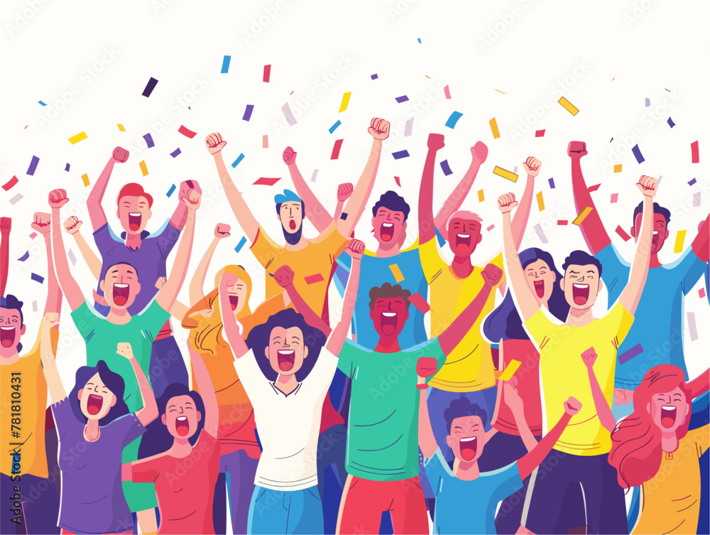 Ecstatic Stadium Crowd: A Thrilling Surge of Excitement and Unity Ecstatic Stadium Crowd: A Thrilling Surge of Excitement and Unity