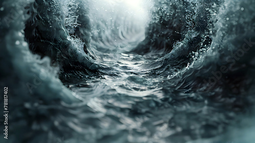 Captivating Underwater Deluge Exploring the Turbulent Depths of Nature s Powerful Aquatic Realm