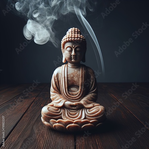 Meditating Buddha Statue