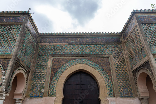 Details from the old city of Meknes