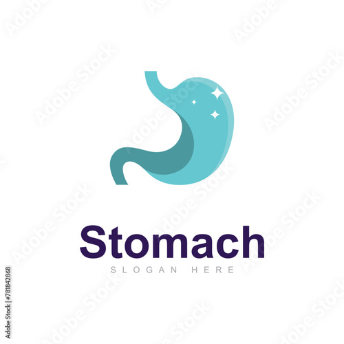 Stomach Care Logo Vector Design Template, Creative stomach Symbol