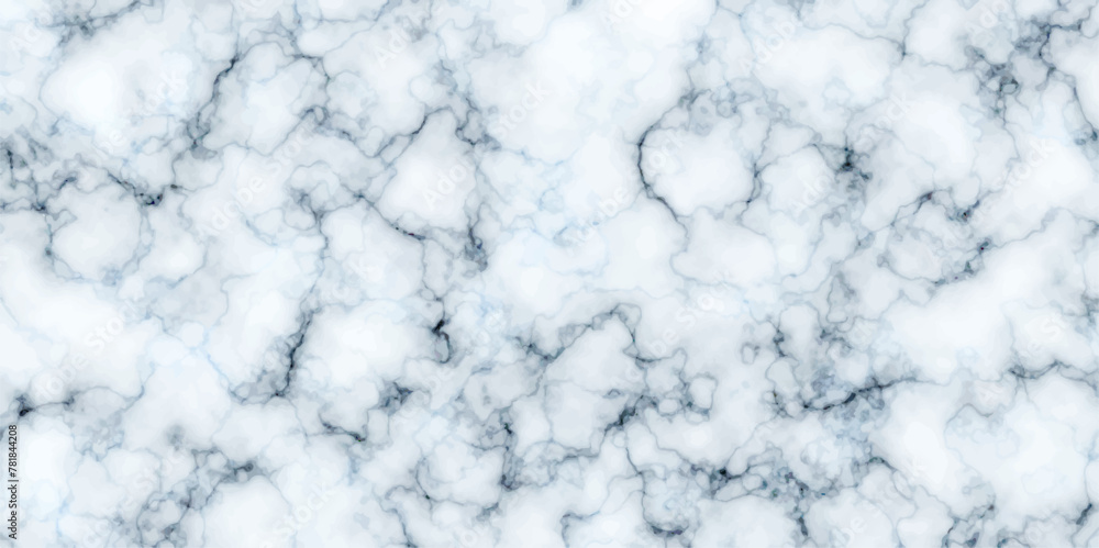 Abstract White and navy-blue Stone ceramic art wall interiors backdrop design. Seamless Natural White marble texture panorama background pattern with high resolution.