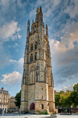 The Cathedral of Saint Andrew of Bordeaux is a Gothic-style cathedral church located in the French city of Bordeaux. France photo