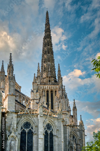 The Cathedral of Saint Andrew of Bordeaux is a Gothic-style cathedral church located in the French city of Bordeaux. France