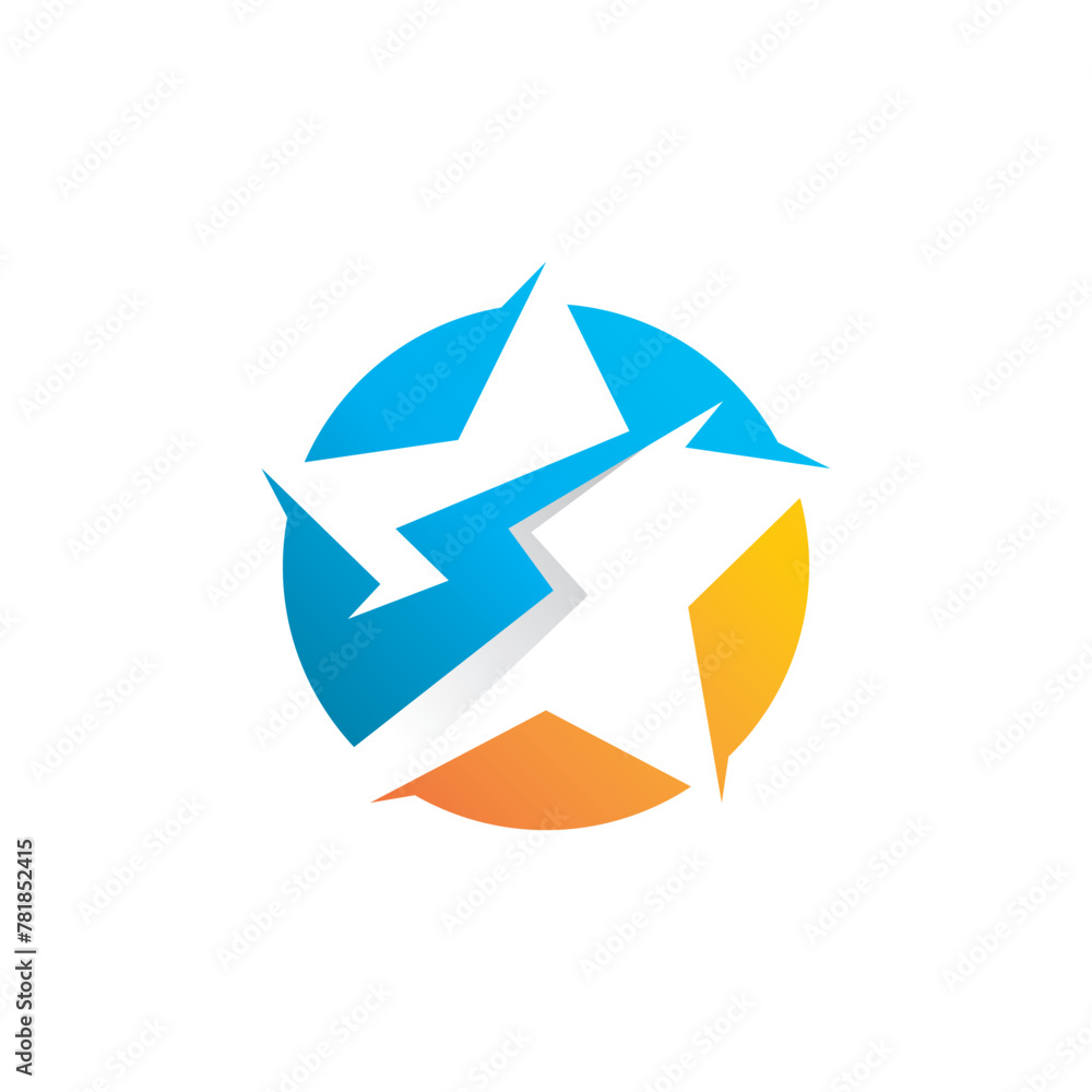 Star logo designs template, Fast star logo Vector illustration design Star logo designs template, Fast star logo Vector illustration design