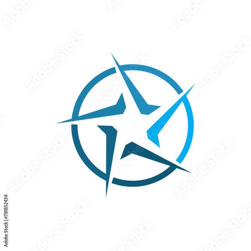 Star logo designs template, Fast star logo Vector illustration design