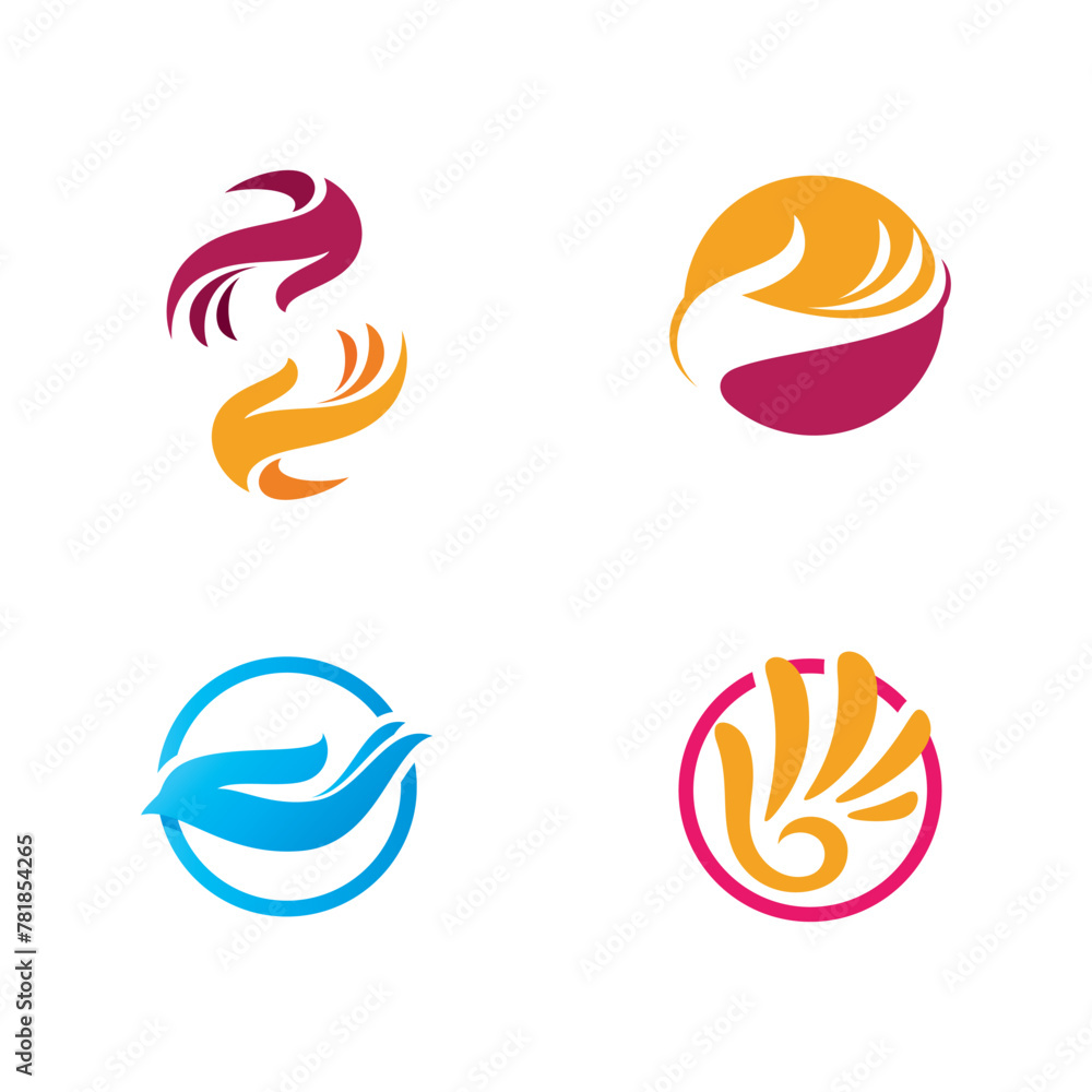 Hand care logo template vector design Hand care logo template vector design
