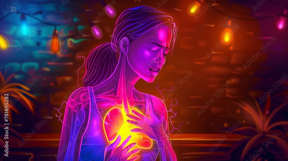 Angina is a type of chest pain caused by reduced blood flow to the