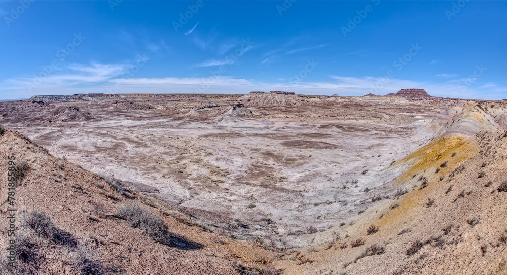 Rock Islands in Hamilili Valley at Petrified Forest AZ