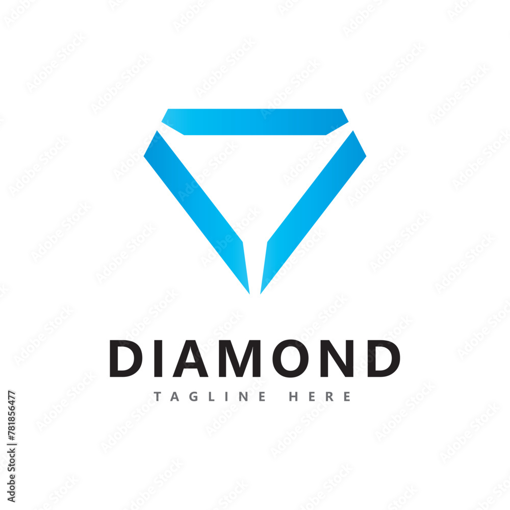 Diamond logo vector design template Diamond logo vector design template
