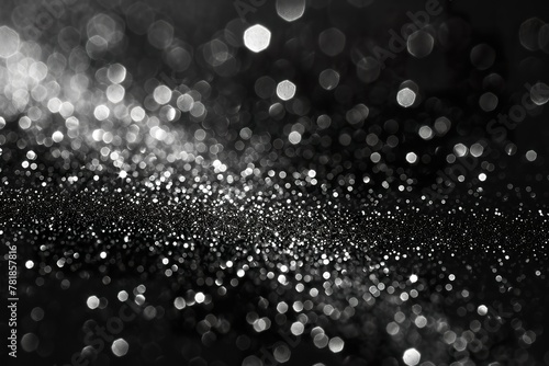 white black glitter texture abstract banner background