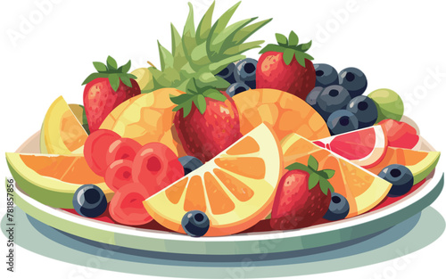 Assorted Fresh Fruits Platter