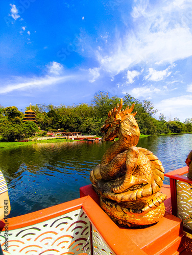 statue of a dragon
