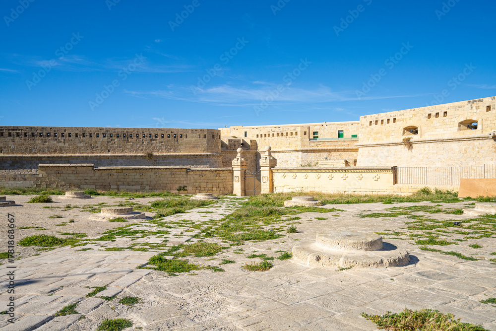  Fort St. Elmo walls in Valletta, Malta