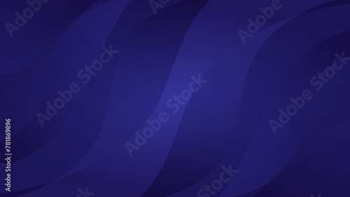 Abstract navy background with waves. Dark wallpaper