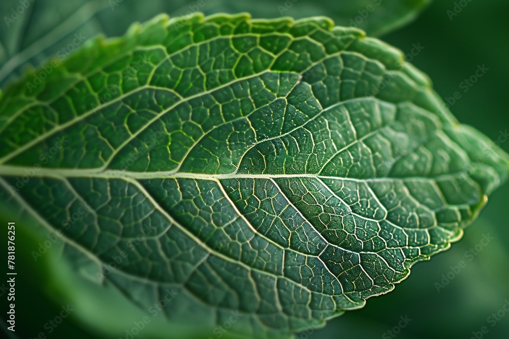 The Leaf's Journey A Close-up Exploration of Nature's Patterns Generative AI The Leaf's Journey A Close-up Exploration of Nature's Patterns Generative AI