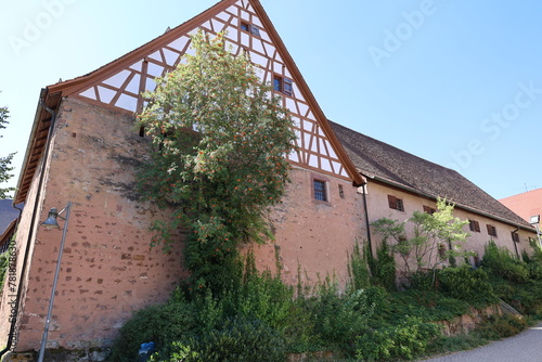 Blick in die Altstadt von Dornstetten im Schwarzwald 