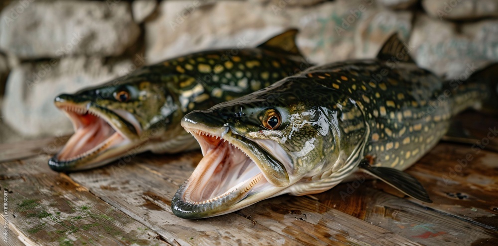 Two Angry Walleye Generative AI