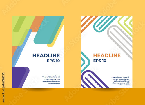 You can use this design for print or digital for brochures, office reports, or you can also use it as a book cover design, company profile